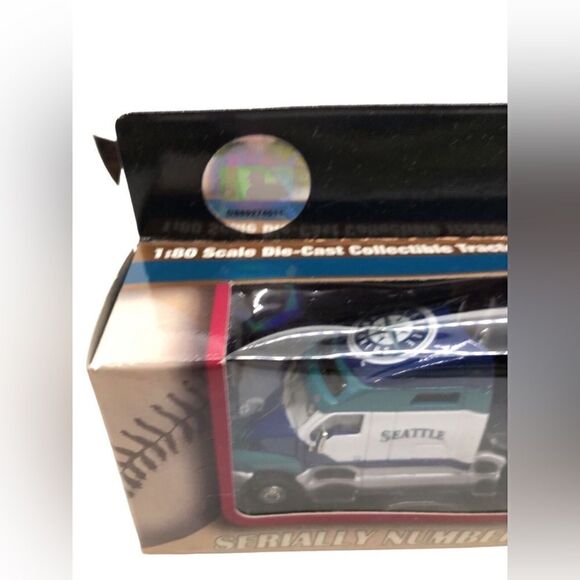 Diecast Truck Seattle Mariners 2003 Limited Edition Tractor Trailer Toy NIB 🔥🤗 - Picture 16 of 16